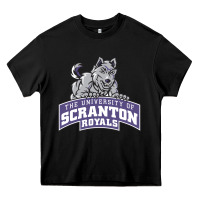 Black university of scranton Heavy Core Tee - artisFamous
