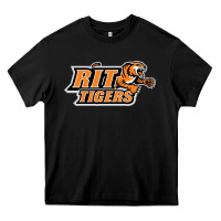Black rit athletics Heavy Core Tee - artisFamous