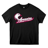 Black augsburg university Heavy Core Tee - artisFamous