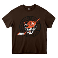 Chocolate Brown buffalo state college Heavy Core Tee - artisFamous