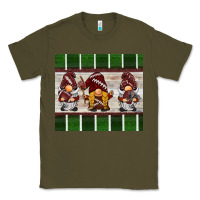 Army Green football gnomes Classic Tee - BarkalooDesign