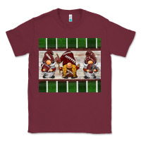 Burgundy football gnomes Classic Tee - BarkalooDesign