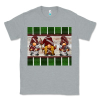 Heather Grey football gnomes Classic Tee - BarkalooDesign