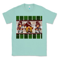 Seafoam football gnomes Classic Tee - BarkalooDesign