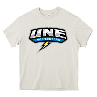 Cream new england university Heavy Core Tee - artisFamous