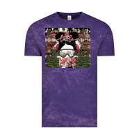 Cloud Purple Little Miss Vintage Tee - CowhideDigitalArt