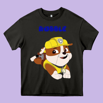 Rubble Heavy Core Tee Designed By Artisfamous