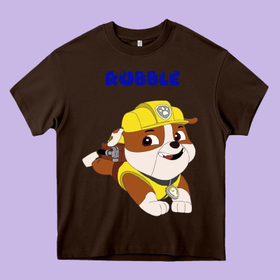 Rubble Heavy Core Tee Designed By Artisfamous