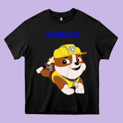 Rubble Heavy Core Tee Designed By Artisfamous