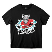 Black albany river rats Heavy Core Tee - artisFamous