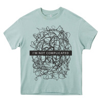 Arona ı'm not complicated Heavy Core Tee - artisFamous