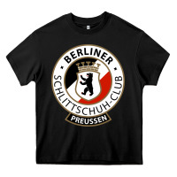 Black bsc preussen Heavy Core Tee - artisFamous