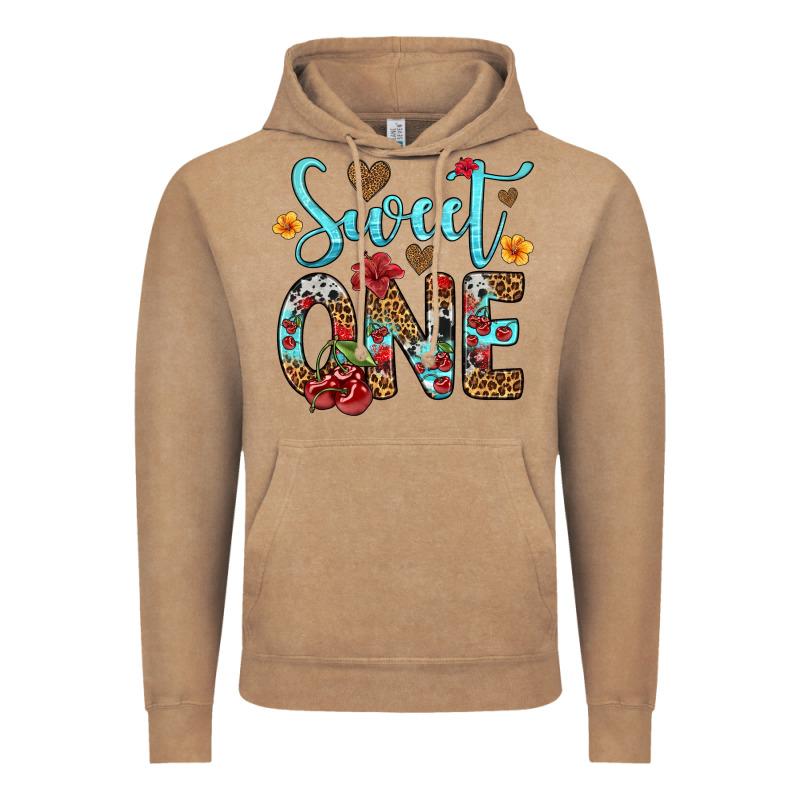 Sweet One Cherry Vintage Hoodie by Artiststas | Teevron