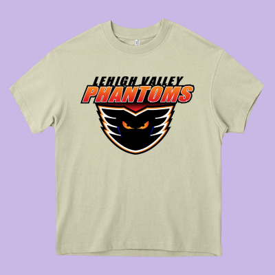 Lehigh Valley Phantoms Heavy Core Tee Designed By Artisfamous