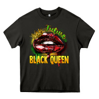 Asphalt Future black queen Heavy Core Tee - FaDigitalArtStudio