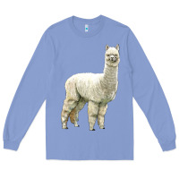Colony Blue Alpaca Long Sleeve Tee - LillyAllenDesigns