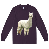 Plum Alpaca Long Sleeve Tee - LillyAllenDesigns