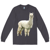 Smoke Alpaca Long Sleeve Tee - LillyAllenDesigns