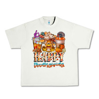 Pistachio happy thanksgiving Urban Heavy Tee - CowhideDigitalArt