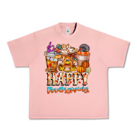 Salmon happy thanksgiving Urban Heavy Tee - CowhideDigitalArt