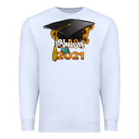 White Class of 2021 Premium Sweatshirt - Jasminsmagicworld