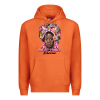 Carrot breast cancer warrior black woman Premium Hoodie - BarkalooDesign