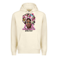 Sandshell breast cancer warrior black woman Premium Hoodie - BarkalooDesign