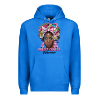 True Royal breast cancer warrior black woman Premium Hoodie - BarkalooDesign