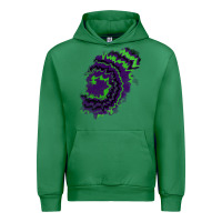 Emerald tie dye patch Urban Hoodie - RanaPortraitStore