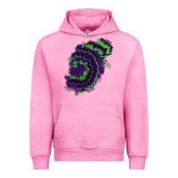 Fuchsia Pink tie dye patch Urban Hoodie - RanaPortraitStore