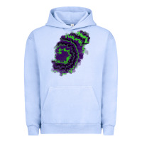 Pigment Grape Ice tie dye patch Urban Hoodie - RanaPortraitStore