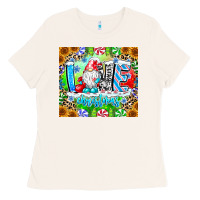 Bone Love Christmas gnome Ladies Tee - CowhideDigitalArt