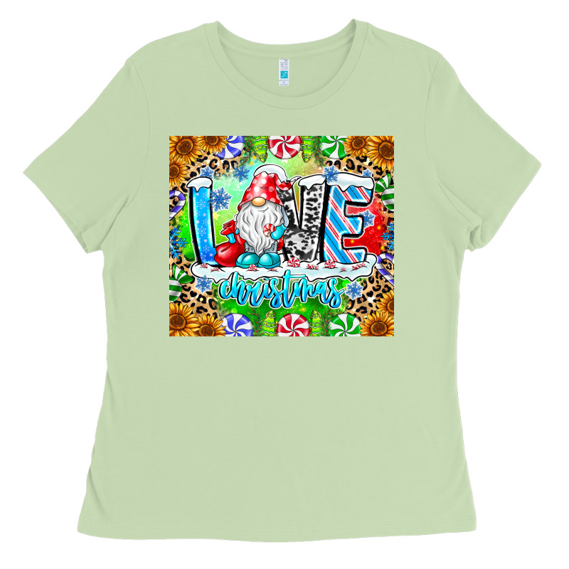 Love Christmas Gnome Ladies Tee by CowhideDigitalArt | Teevron