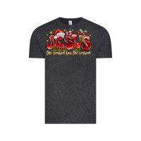 Vintage Black Jesus The Reason For The Season Vintage Tee - CowhideDigitalArt