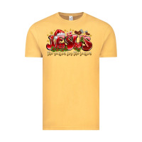 Vintage Mustard Jesus The Reason For The Season Vintage Tee - CowhideDigitalArt