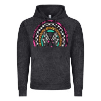 Vintage Black race leopard rainbow Vintage Hoodie - Artiststas