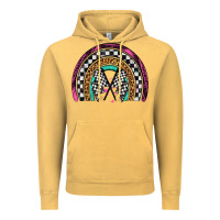 Vintage Mustard race leopard rainbow Vintage Hoodie - Artiststas