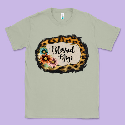 Blessed Gigi Classic Tee Designed By Jasminsmagicworld