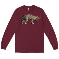 Burgundy Ocelot Long Sleeve Tee - LillyAllenDesigns