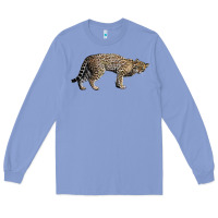 Colony Blue Ocelot Long Sleeve Tee - LillyAllenDesigns