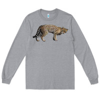 Heather Grey Ocelot Long Sleeve Tee - LillyAllenDesigns