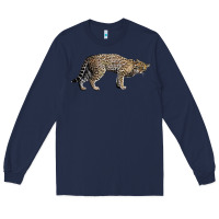 Navy Ocelot Long Sleeve Tee - LillyAllenDesigns