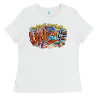 White my favorite players call me uncle basketball Ladies Tee - CowhideDigitalArt