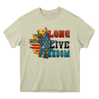 Mossy Long live freedom Heavy Core Tee - FaDigitalArtStudio