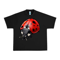 Black ladybug Urban Heavy Tee - Jasminsmagicworld