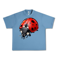 Pebble Blue ladybug Urban Heavy Tee - Jasminsmagicworld