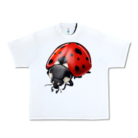 White ladybug Urban Heavy Tee - Jasminsmagicworld