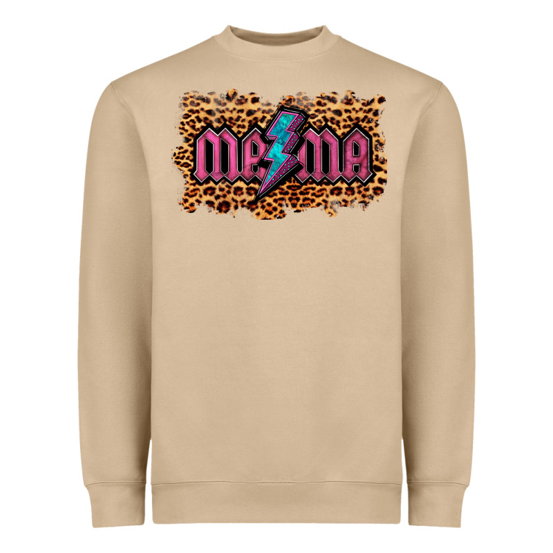 Leopard Mama Lightning Heavyweight Sweatshirt by RanaPortraitStore | Teevron