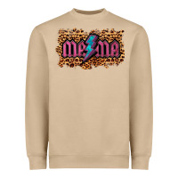 Mushroom Leopard Mama Lightning Heavyweight Sweatshirt - RanaPortraitStore