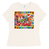 Bone Love Christmas gnome Ladies Tee - CowhideDigitalArt